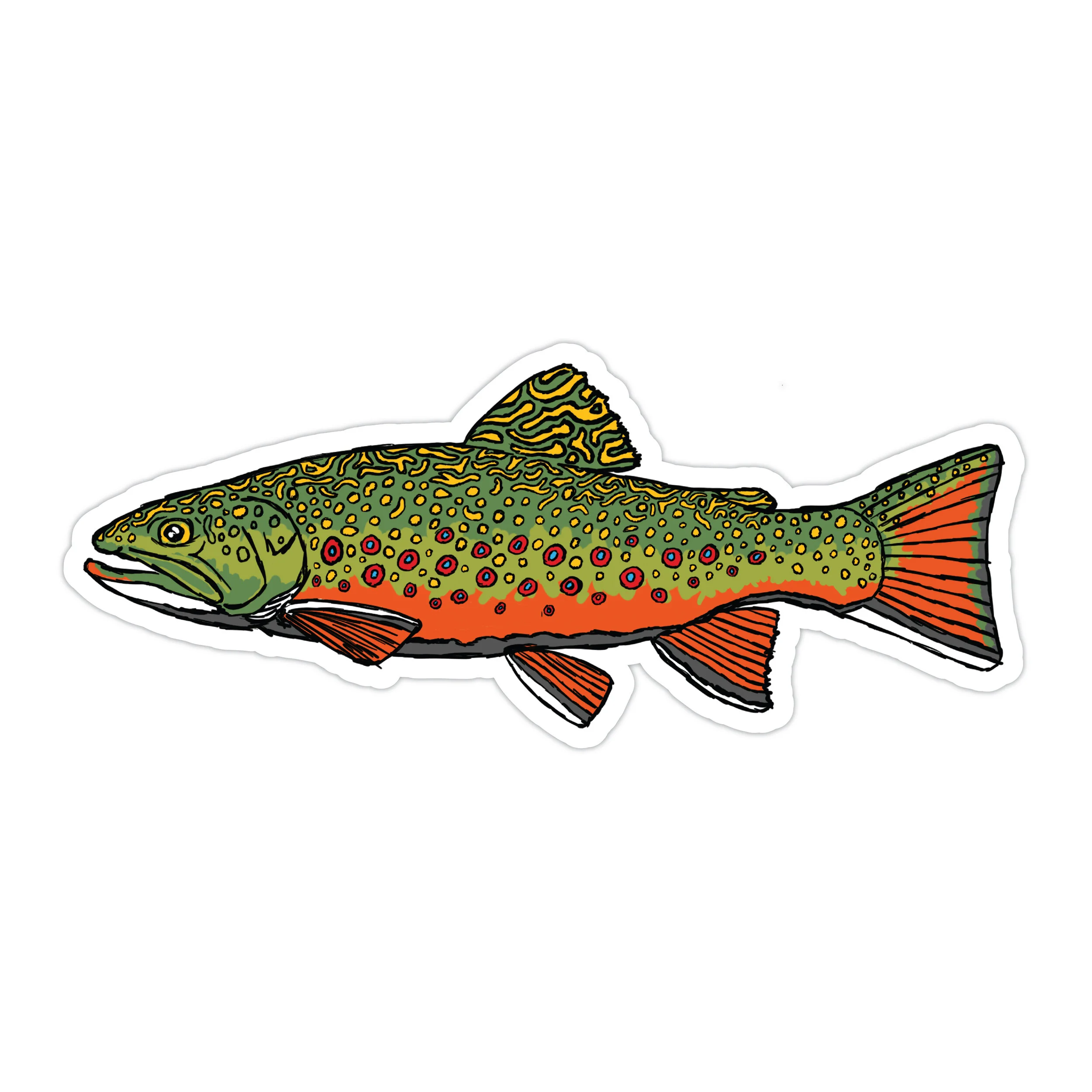 Brook Trout Sticker