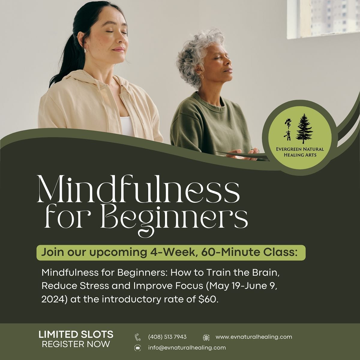 🌿 Embracing Mindfulness: 5 Years of Serenity 🌿 

We&rsquo;re celebrating our 5-year journey with a special focus on mindfulness. Dive into a world of calmness and self-awareness with exclusive mindfulness sessions. Check out our post for more infor