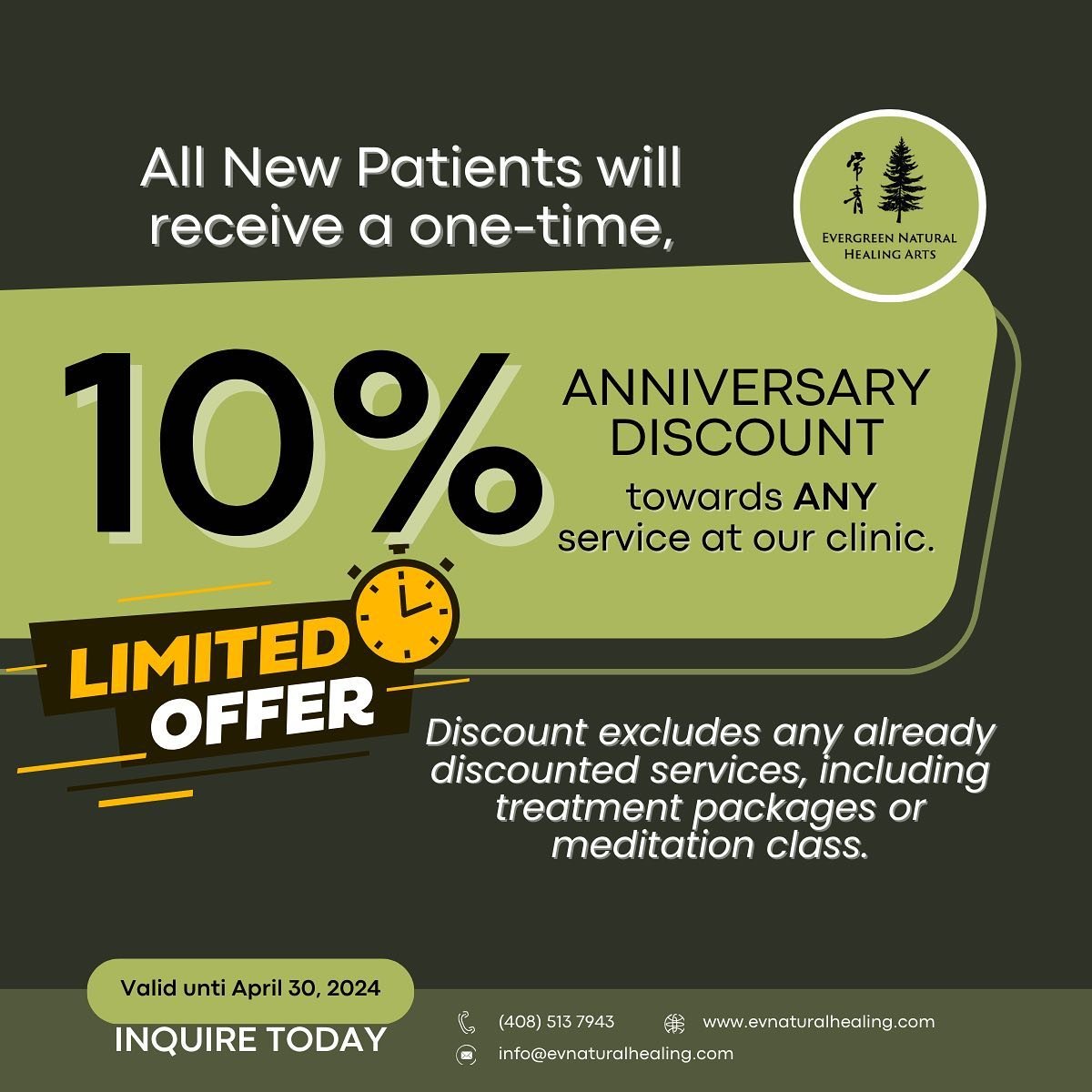 🌟 Welcome to Wellness: New Patient Special! 🌟 

Discover a world of health and vitality with our exclusive new patient special. Enjoy discounts on your first visit and personalized consultations.

Let&rsquo;s embark on a journey to vibrant health t