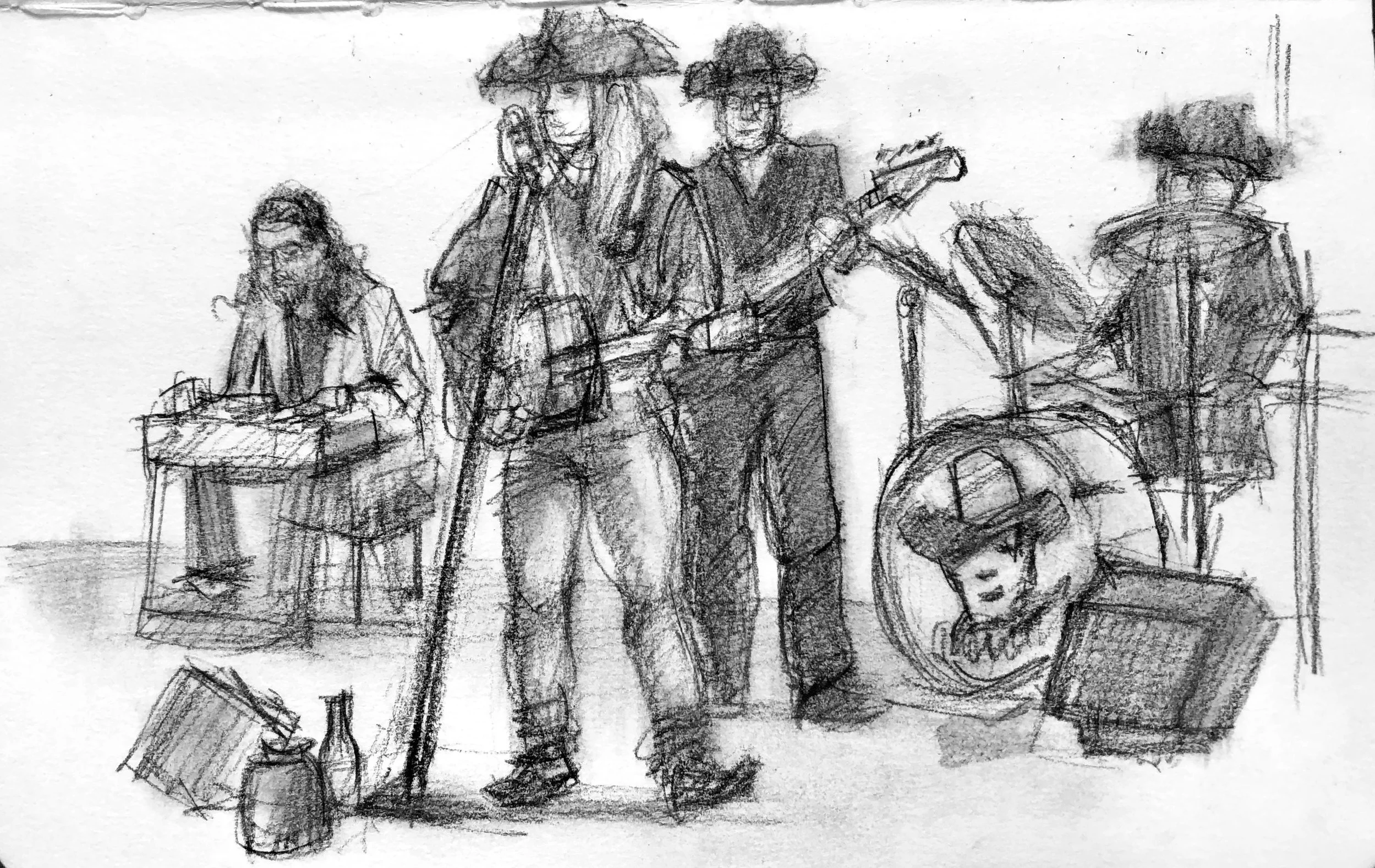 Giddy Up Go playing at Johnny’s Filling Station in Orlando