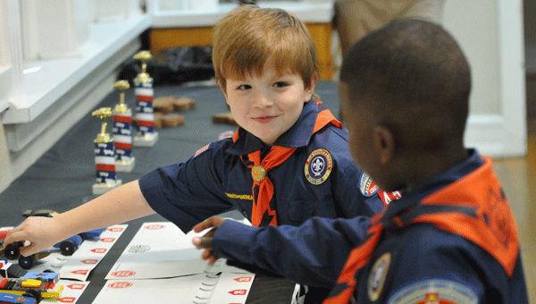 Greenville Cub Scouts hold pinewood derby