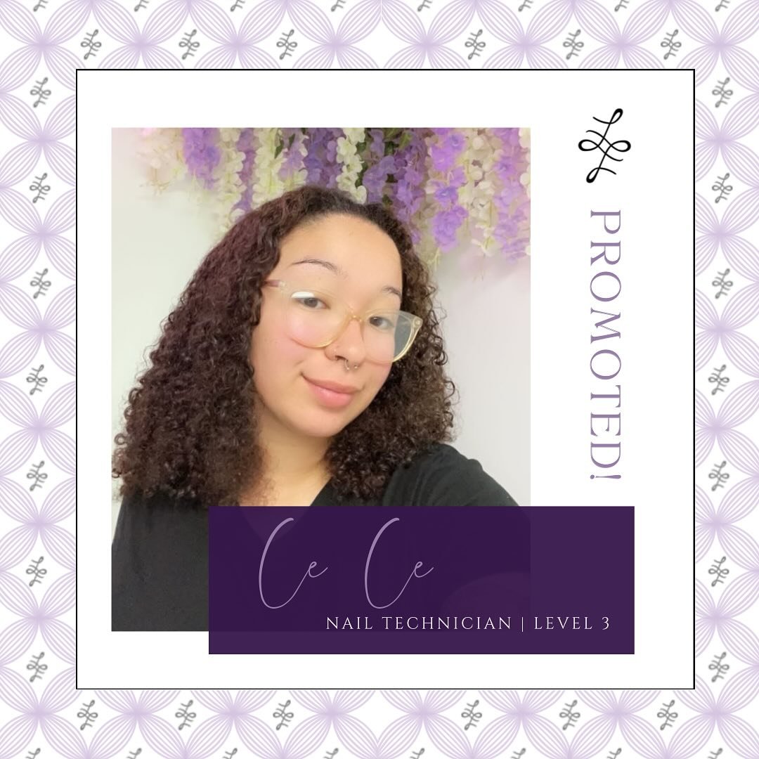 Exciting news! 🎉 
&bull;
CeCe is now a Level 3 Nail Technician! 💅 From intricate nail art to flawless acrylic, Gel X, and natural nail services, she&rsquo;s your go-to gal!✨
&bull;
Book with CeCe today for a great chat and fabulous nails that&rsquo