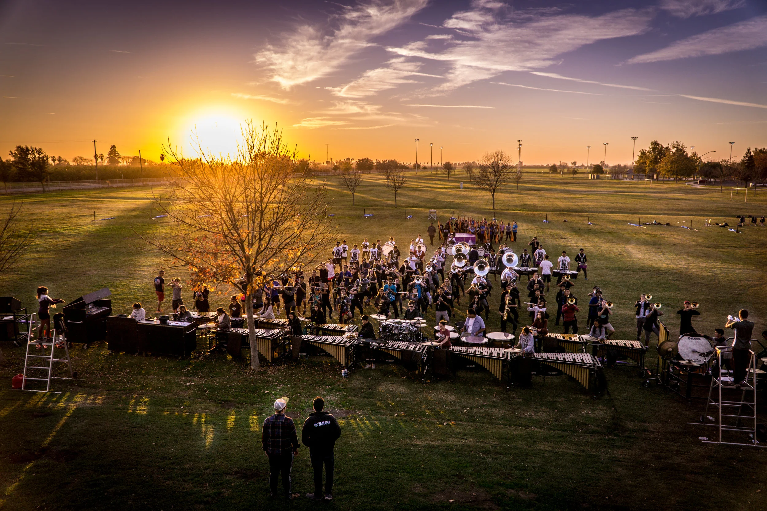 Band sunset no guard.jpg