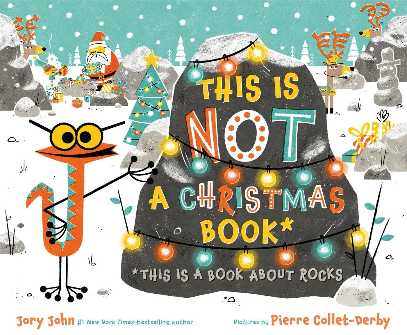 Picture book about Christmas and rocks by famous children's book author Jory John.