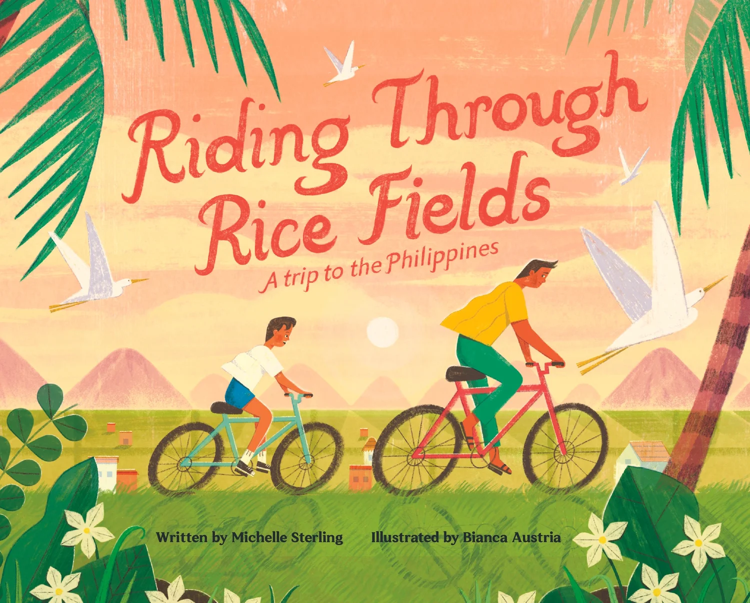 Riding through rice fields avery augustine