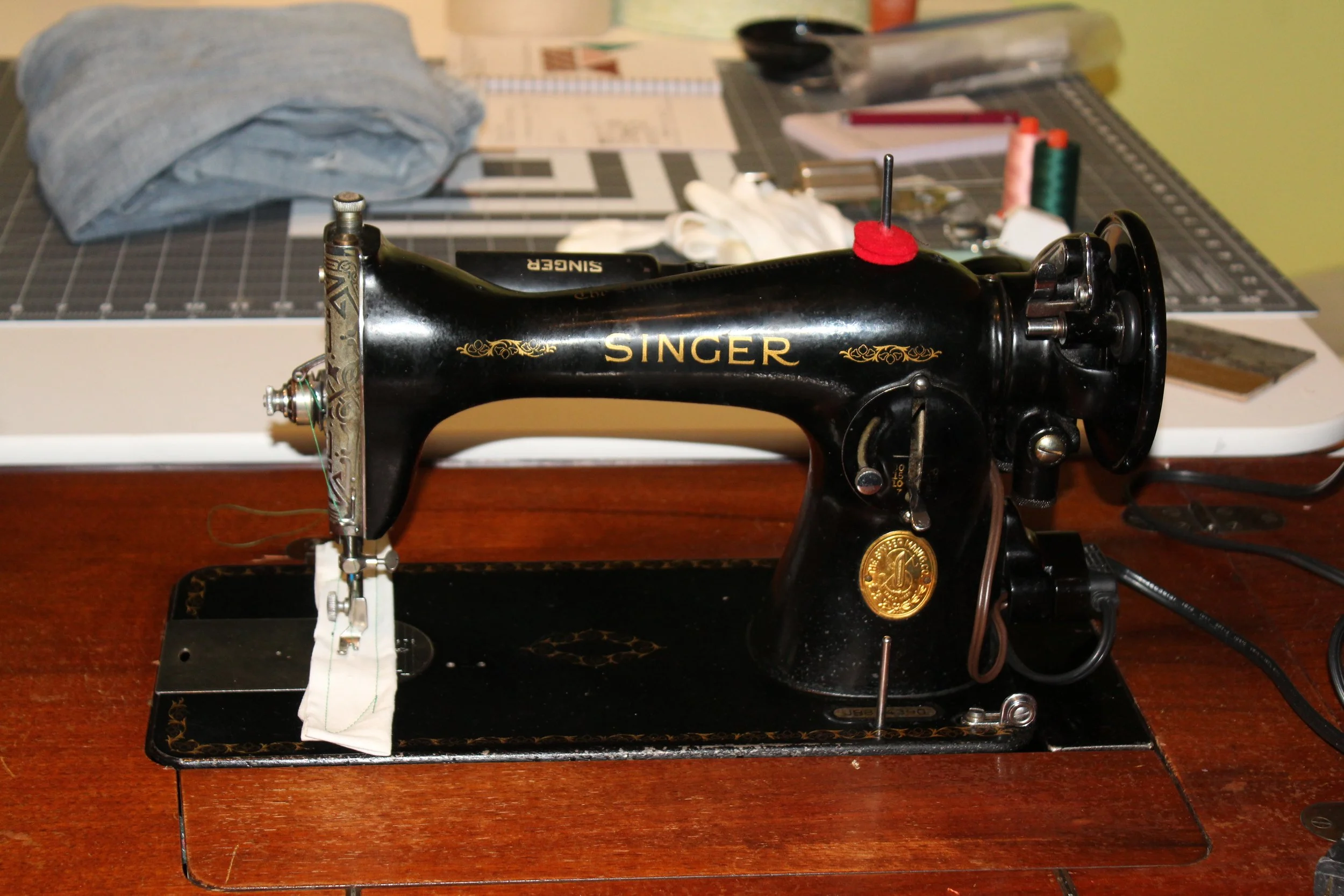 Removing 15-91 from cabinet (#40) for servicing (including power cord / foot pedal)