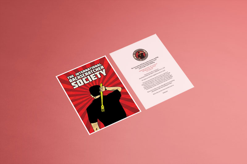 The International Backscratcher Society was a networking dinner that I put together on behalf of MicroFame Media. This was an exclusive and intimate dinner event in The Empire State Building and was fully sponsored by Allen C. Schneider & Co., LLP. The goals was to connect likeminded entrepreneurs, build a community, and fulfill relationships on both a professional and personal level. I created the name, brand, and all accompanying physical materials for this event. We saw a tremendous success as we fostered relationships between New York Times Bestselling authors, founders of startup companies that were backed by Y Combinator, and accomplished keynote speakers.