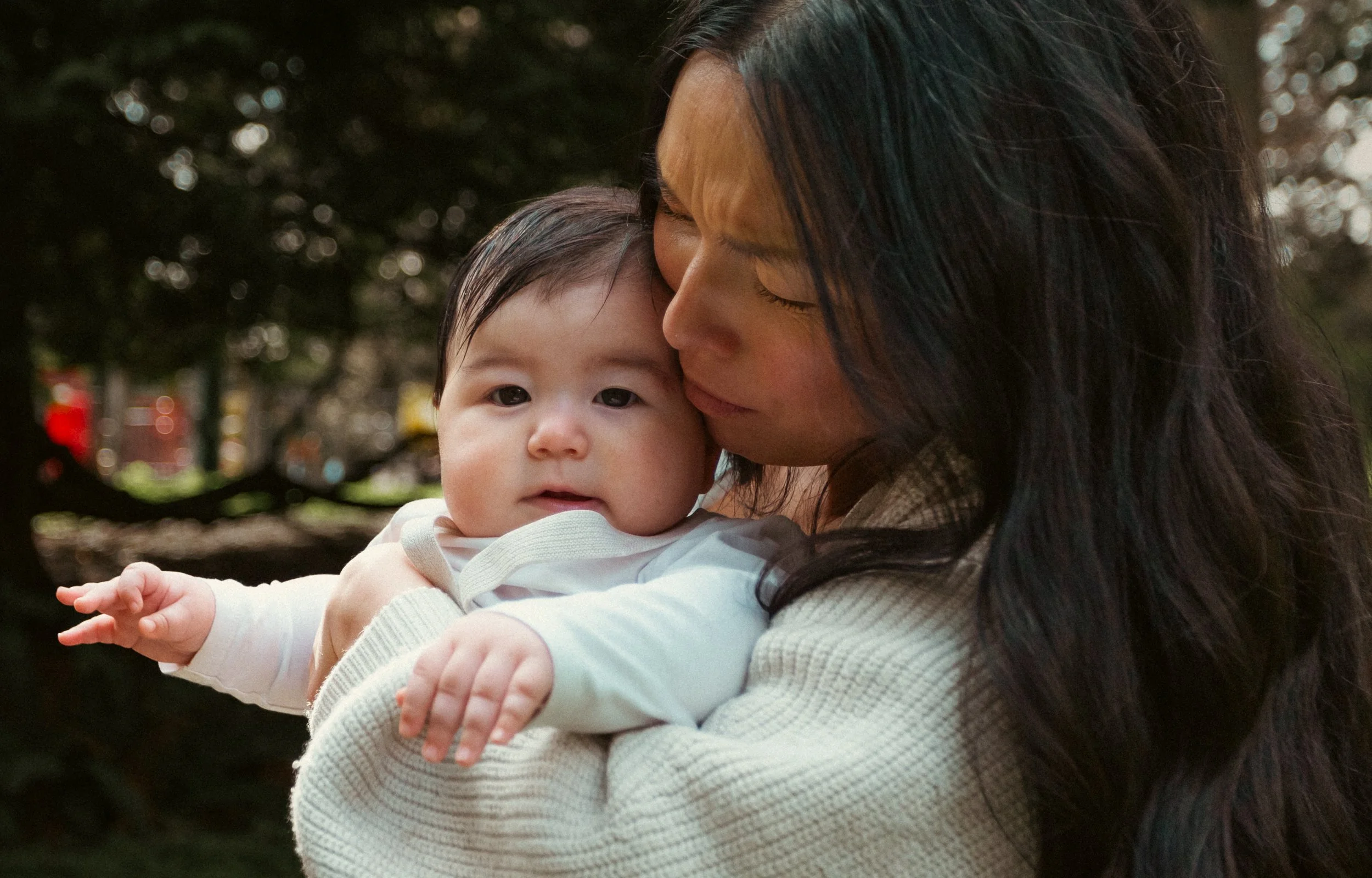 Feeling of love captured by Vancouver Family Photographer