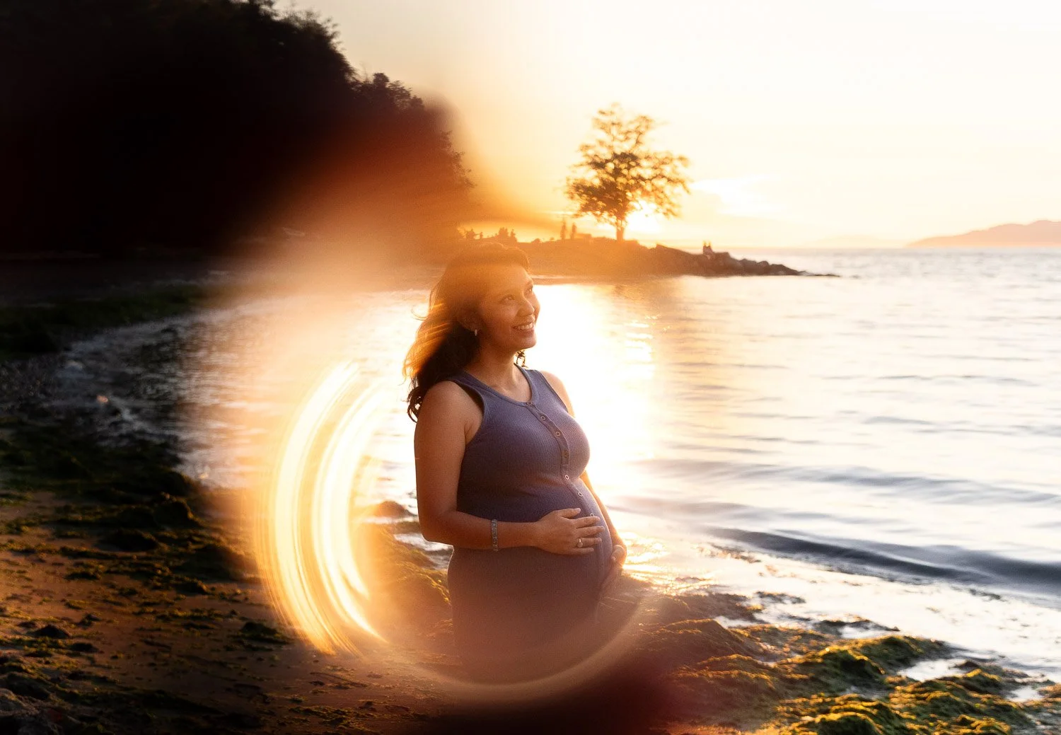 Maternity photo session in Vancouver