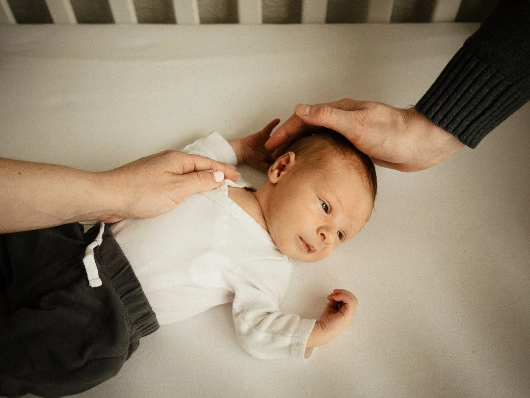 newborn photography in home session