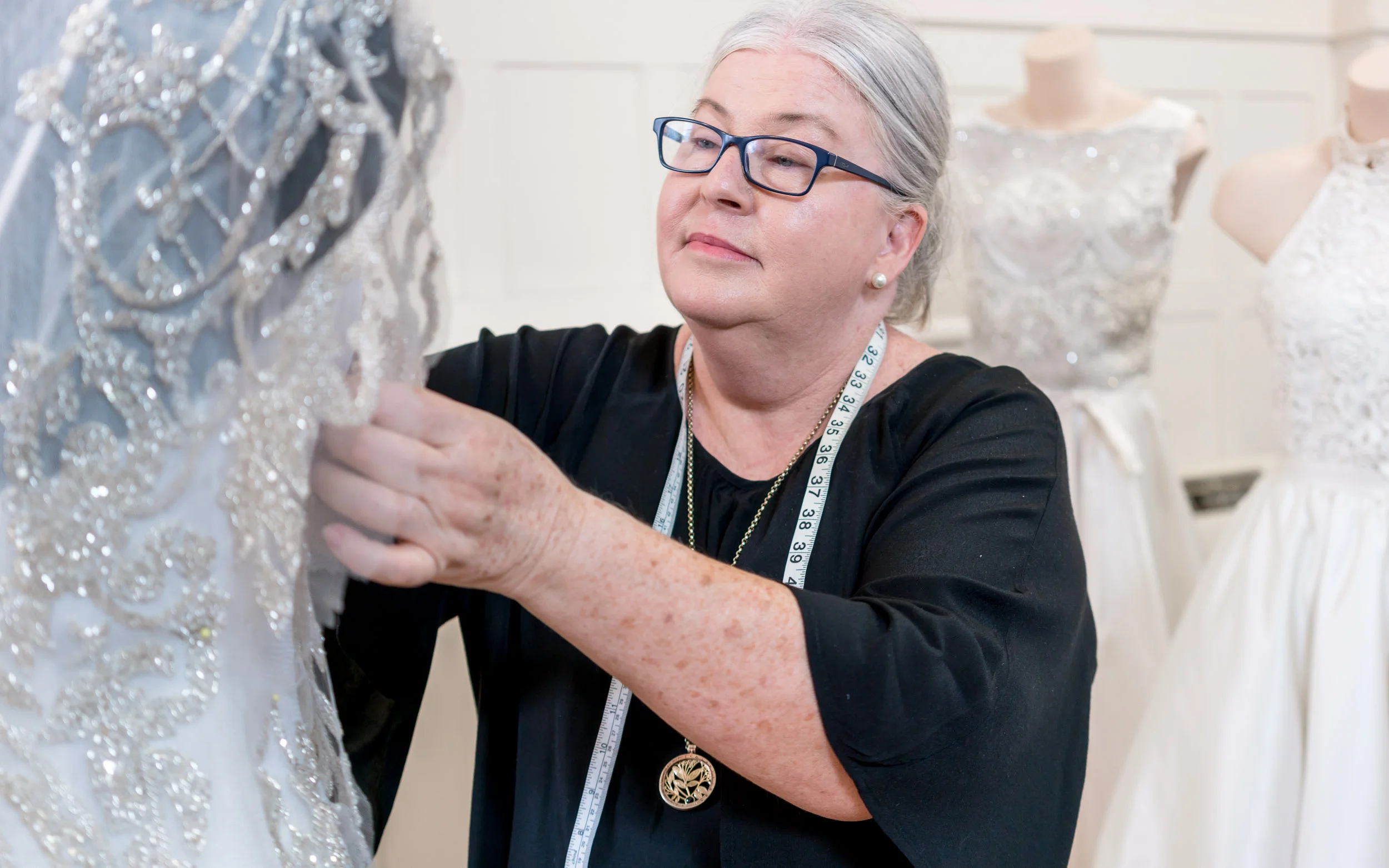  Photography for award-winning couture designer Jillian Franklin to be used across digital and print for a re-branding project. 