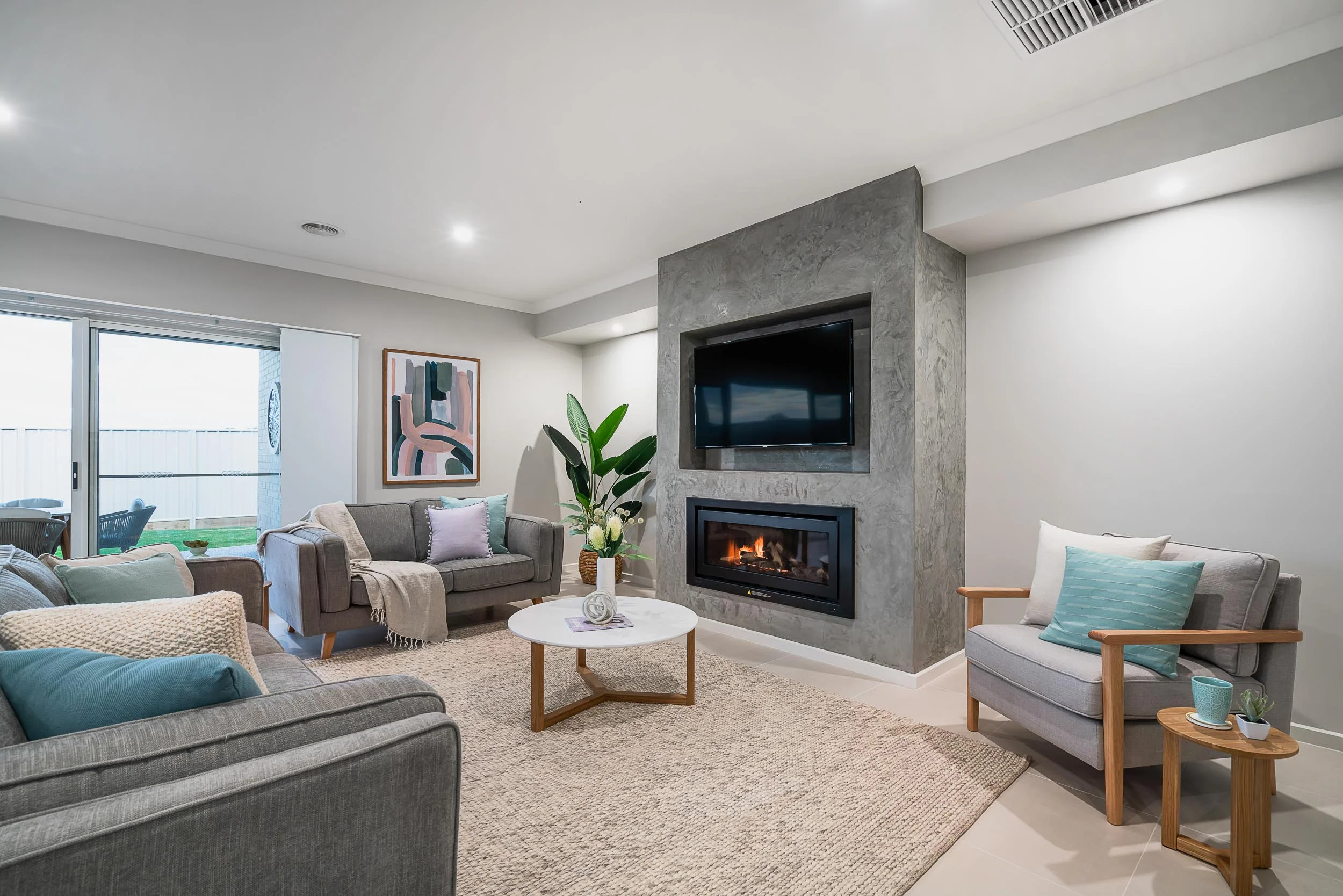  Photography of two new display homes for local Albury builder, Southernvale Homes. Styled by The Inspired Space Albury.  