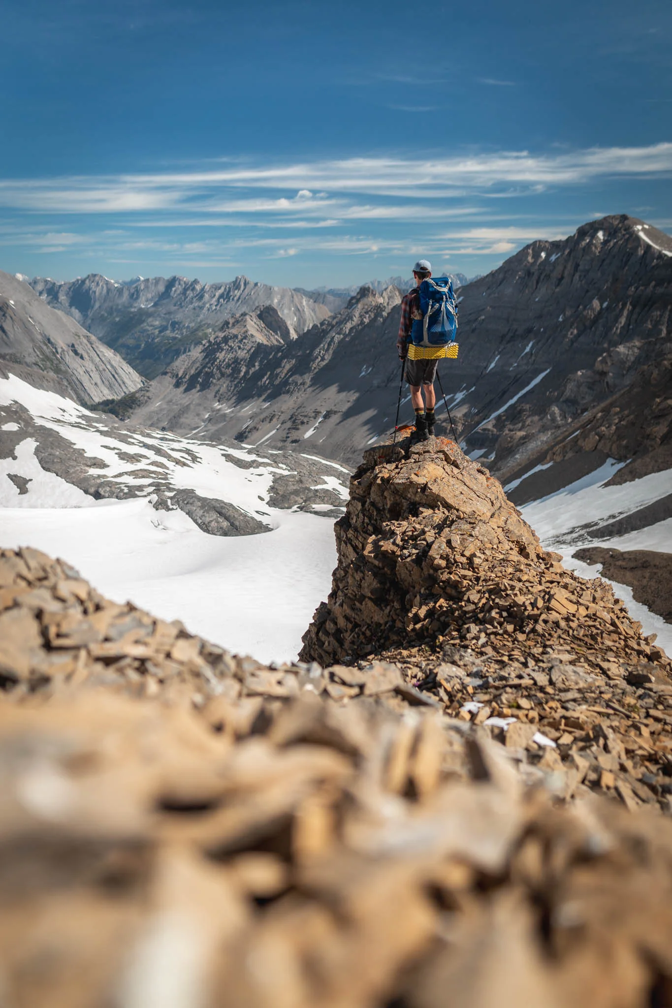 Views from the top of the ridge line.