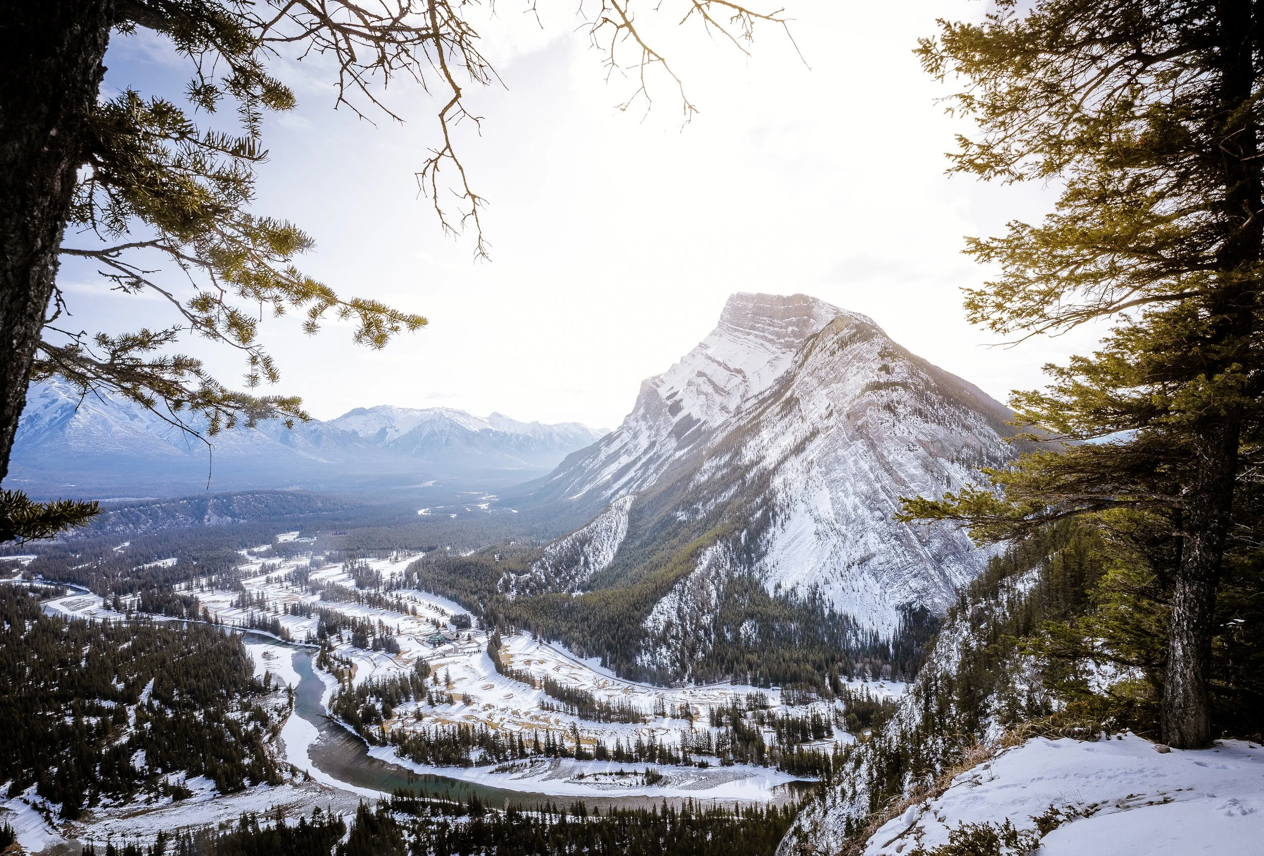 tunnel mountain view