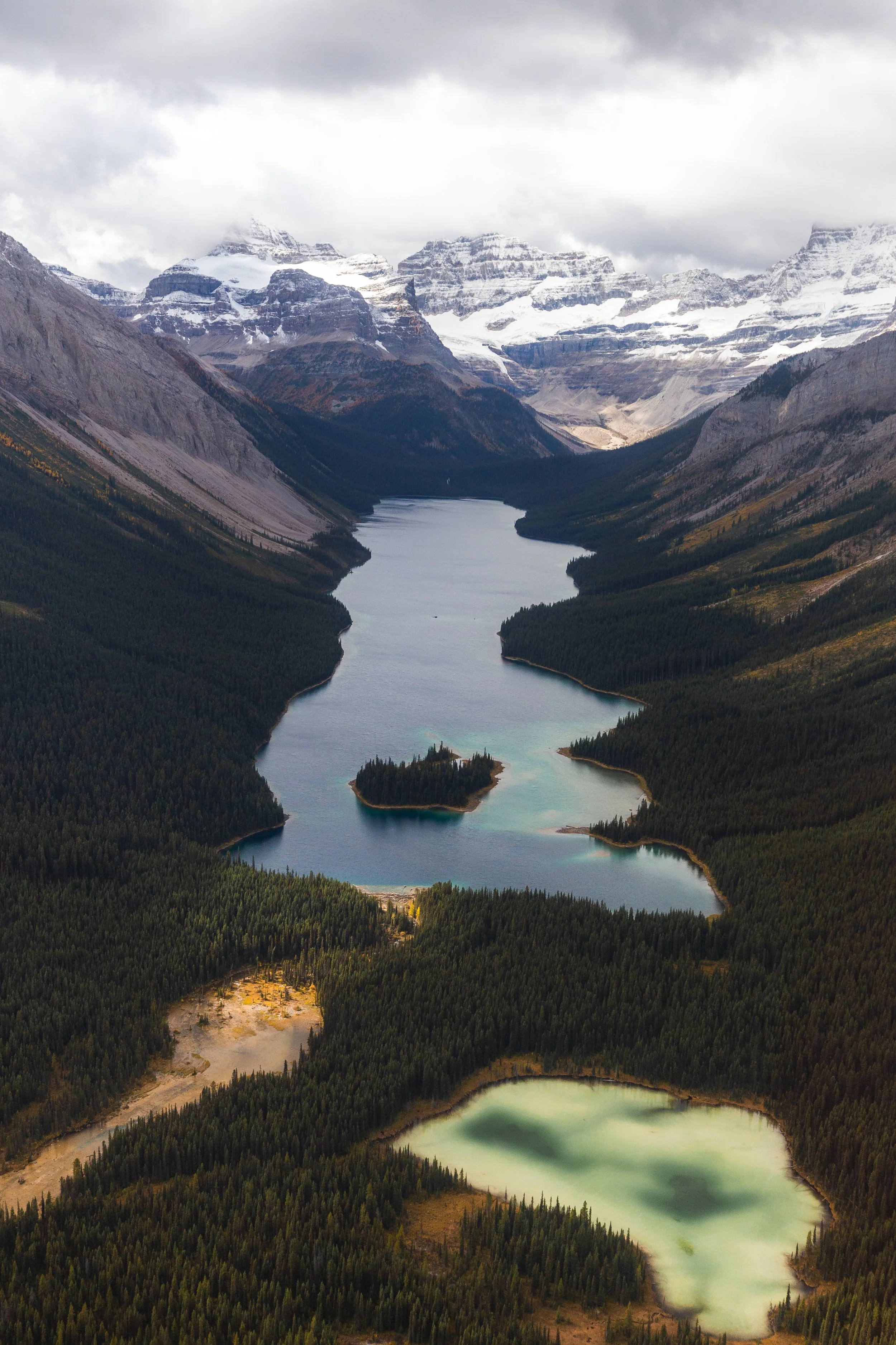 Marvel Lake From Above