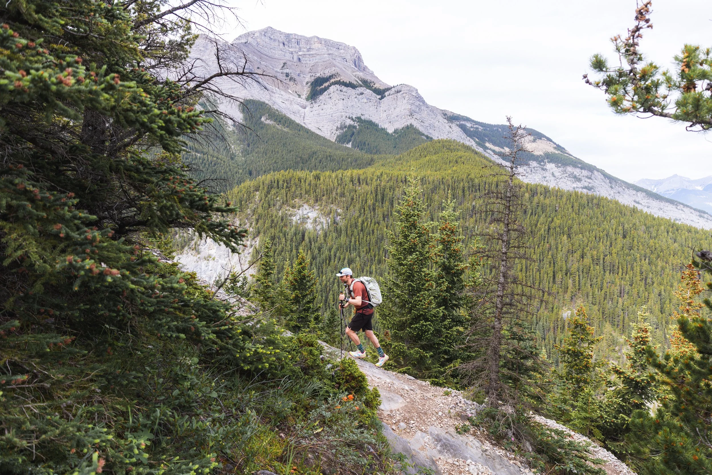 steep terrain on heart mountain