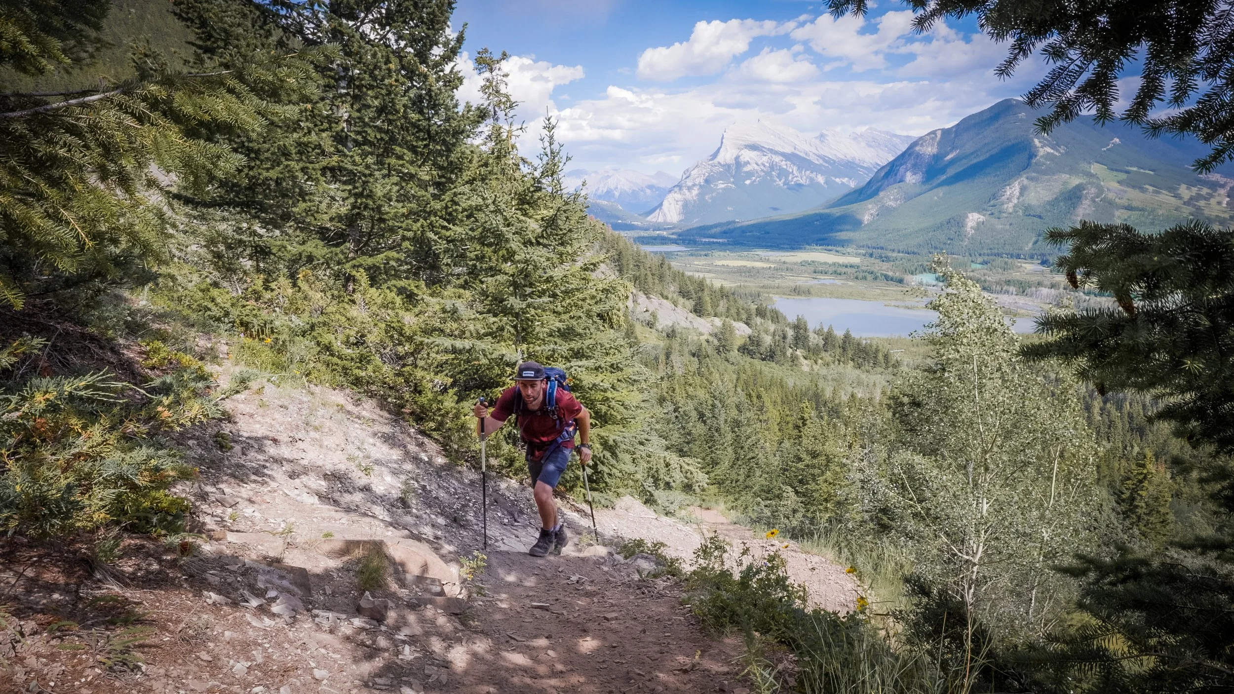 Steeper trail on the cory pass loop