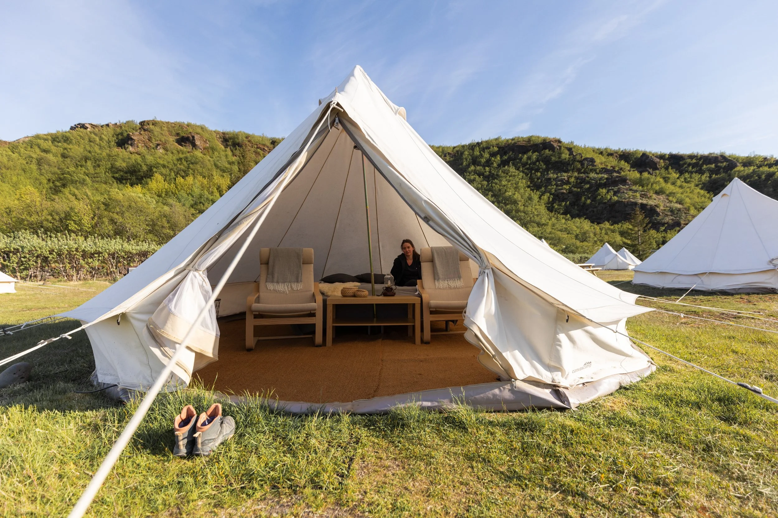 glamping in thorsmork