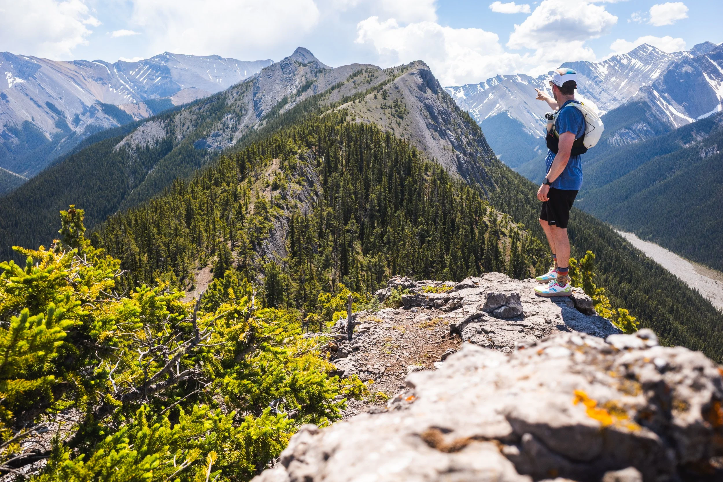 hiking wasootch ridge