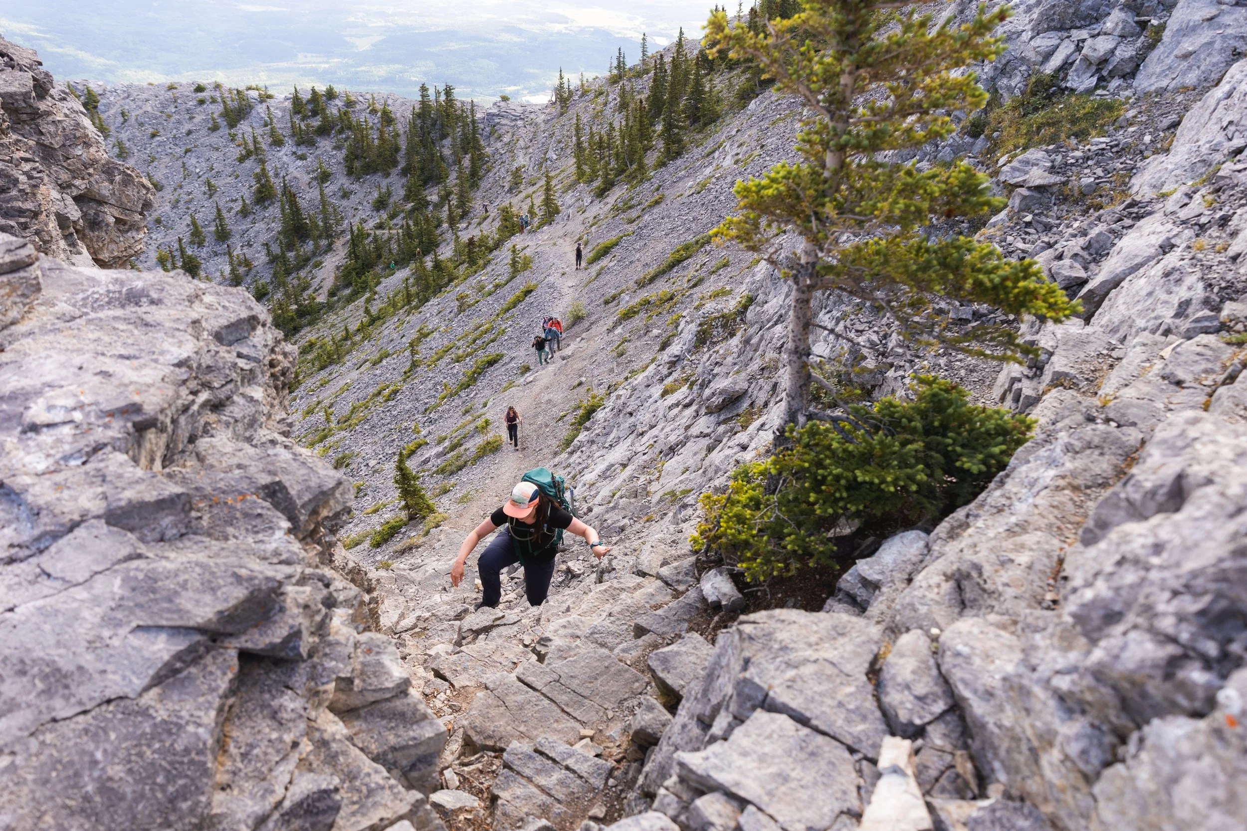 scramble yamnuska