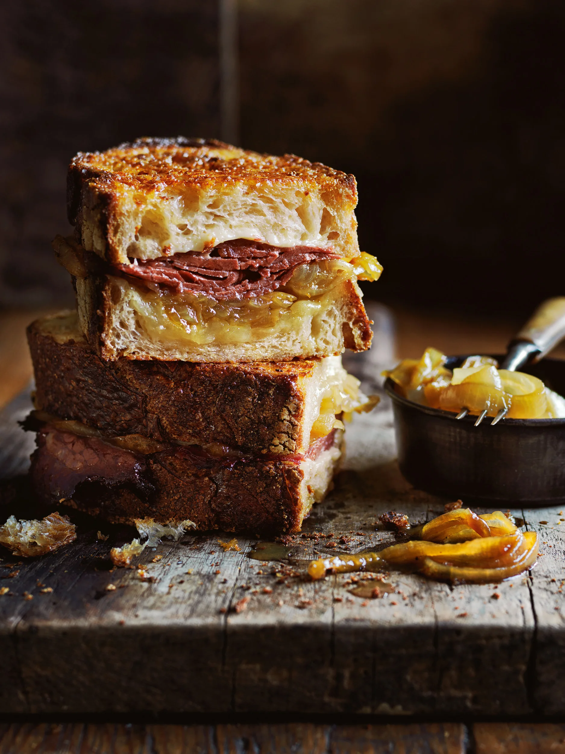 Onion + Wagyu Sandwich