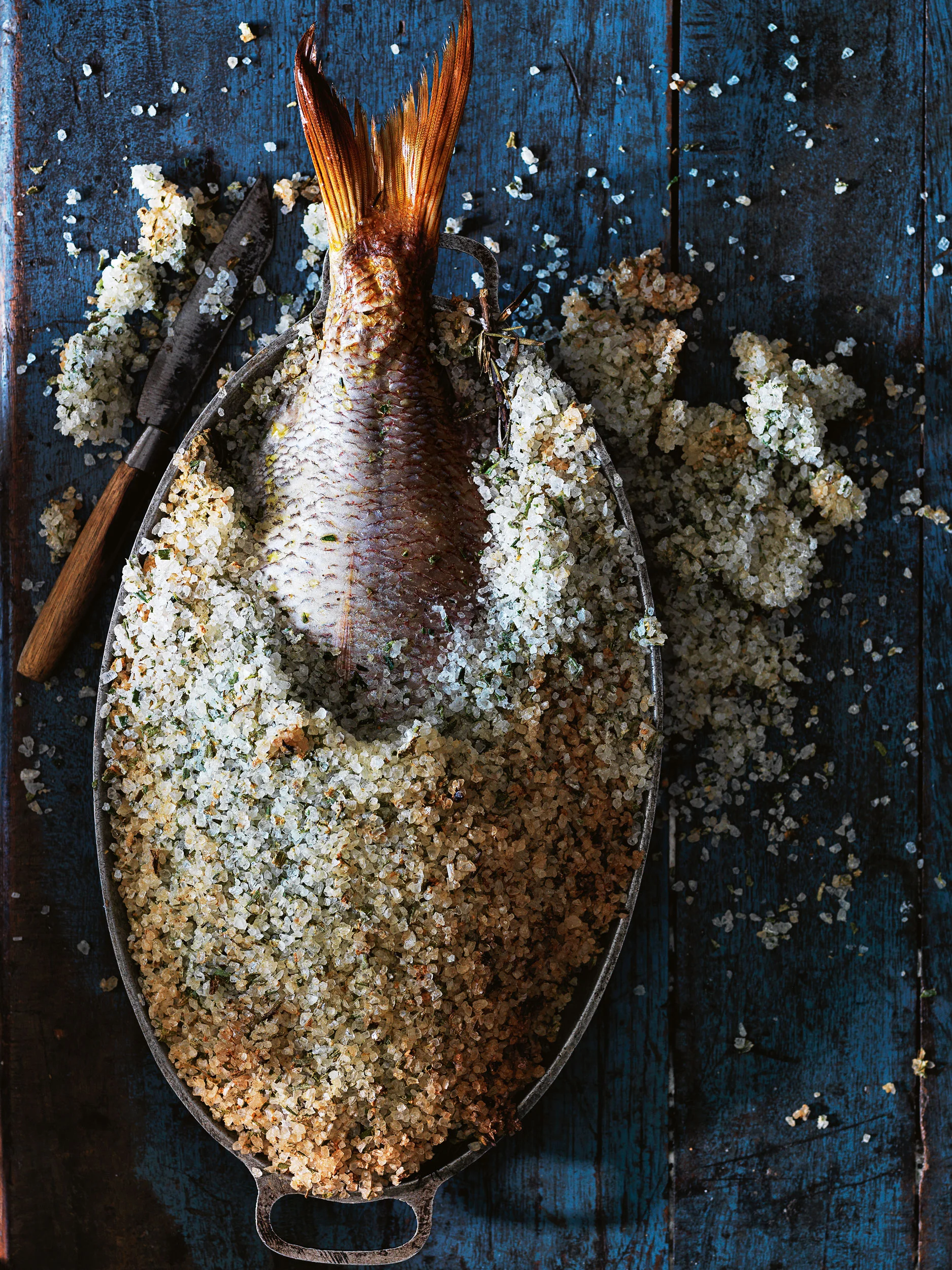 Rosemary Salt Baked Snapper
