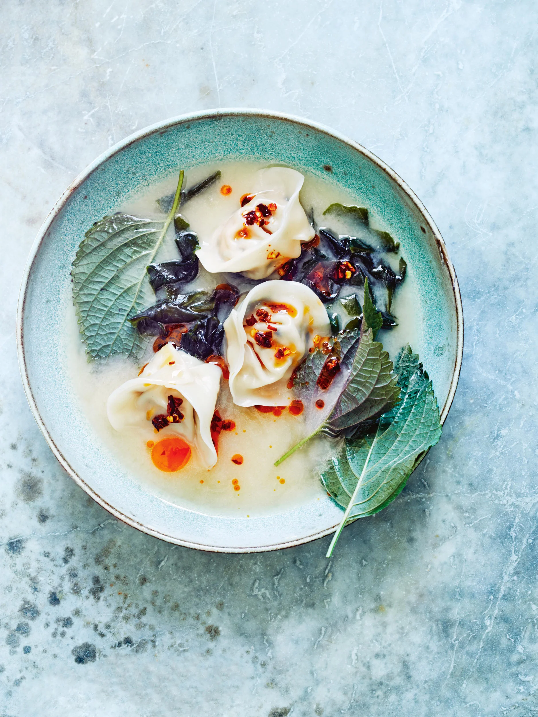Miso Soup Pork + Cabbage Dumplings