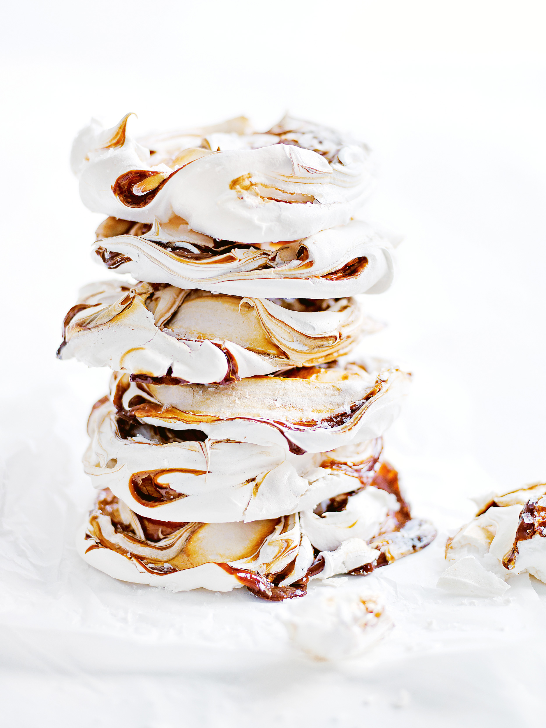 Salted Caramel Meringue