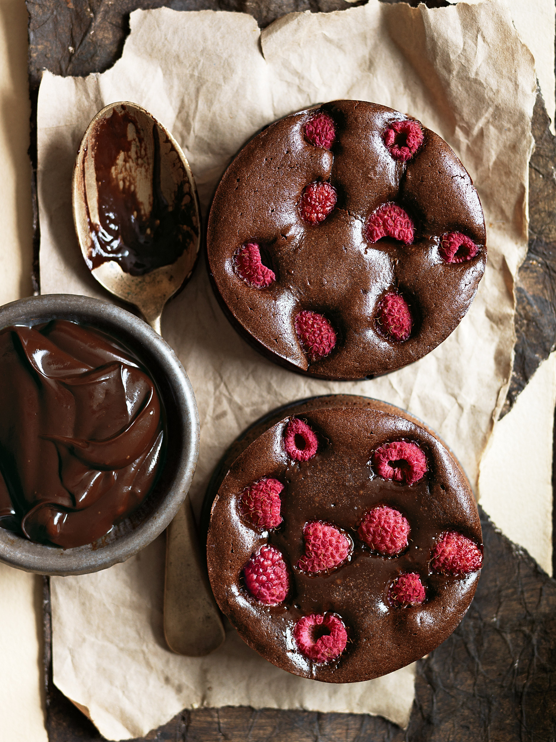 Dark Chocolate Raspberry Brownie
