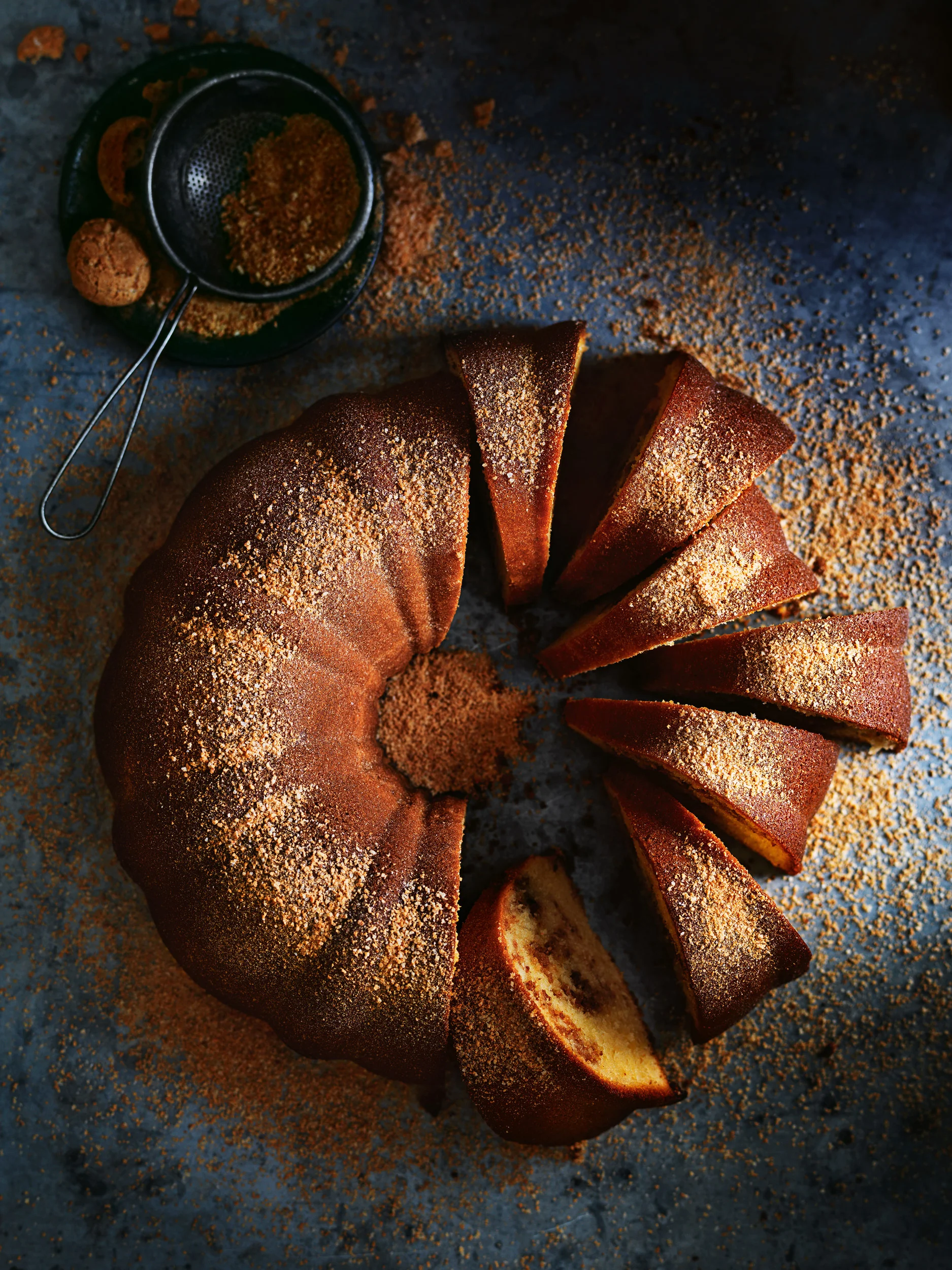 Chocolate Amaretti Bundt Cake