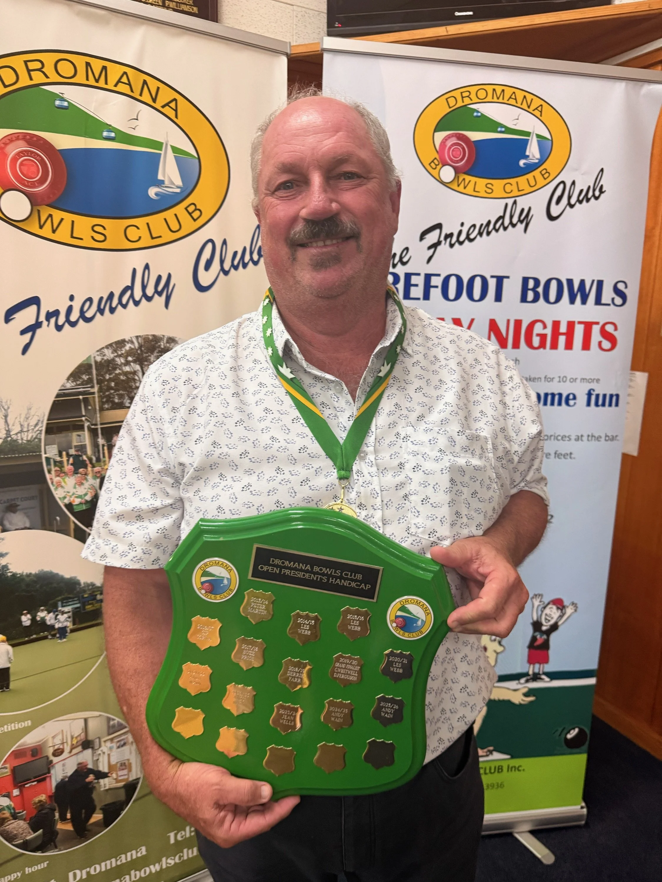 Persident's Handicap (100 Up) Winner andy Wain.jpg