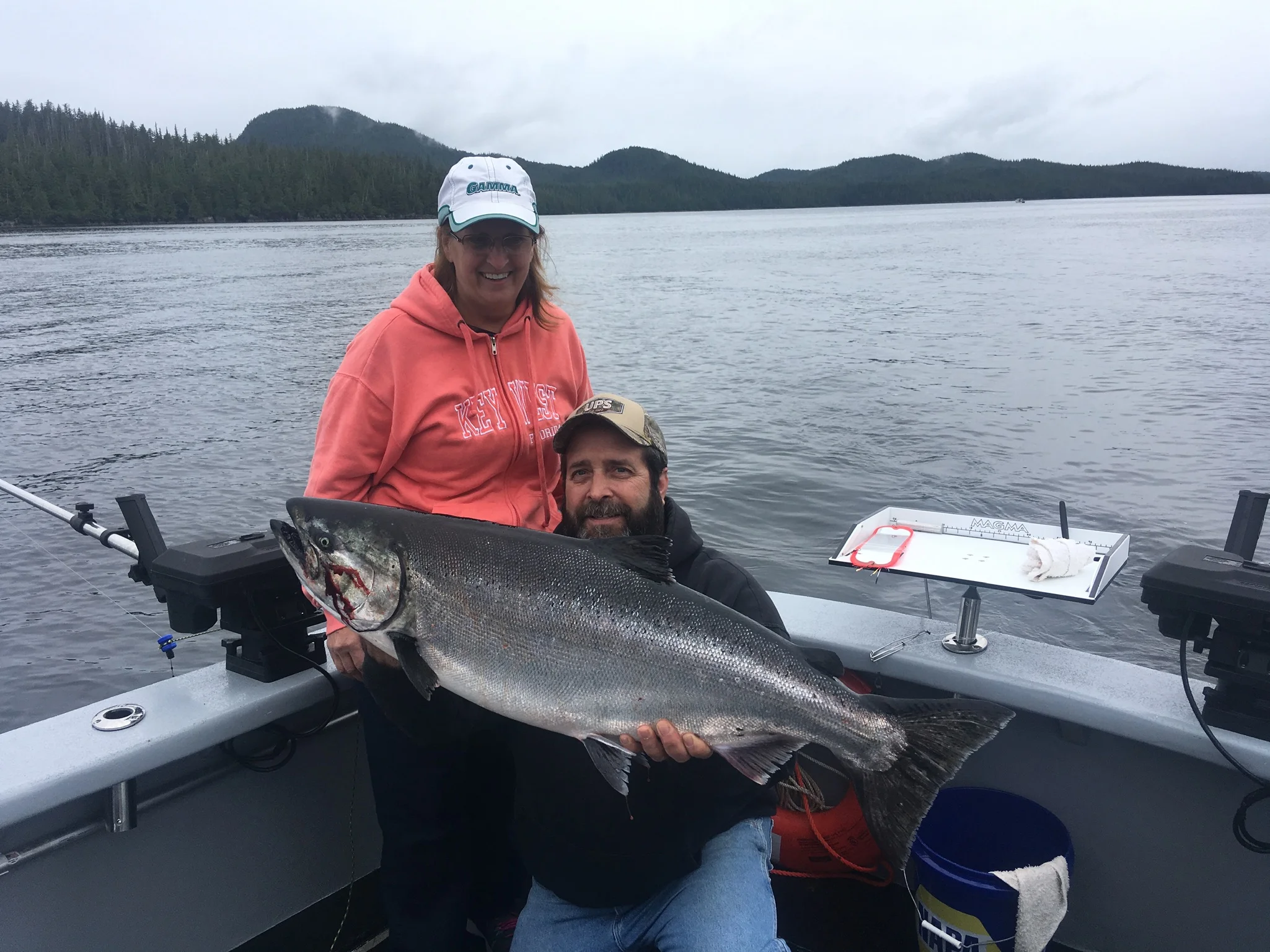 Salmon Charter fishing Ketchikan Alaska