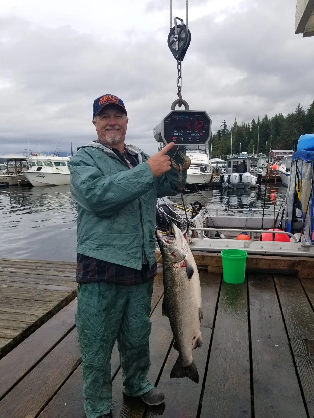 Charter for salmon fishing Ketchikan Alaska