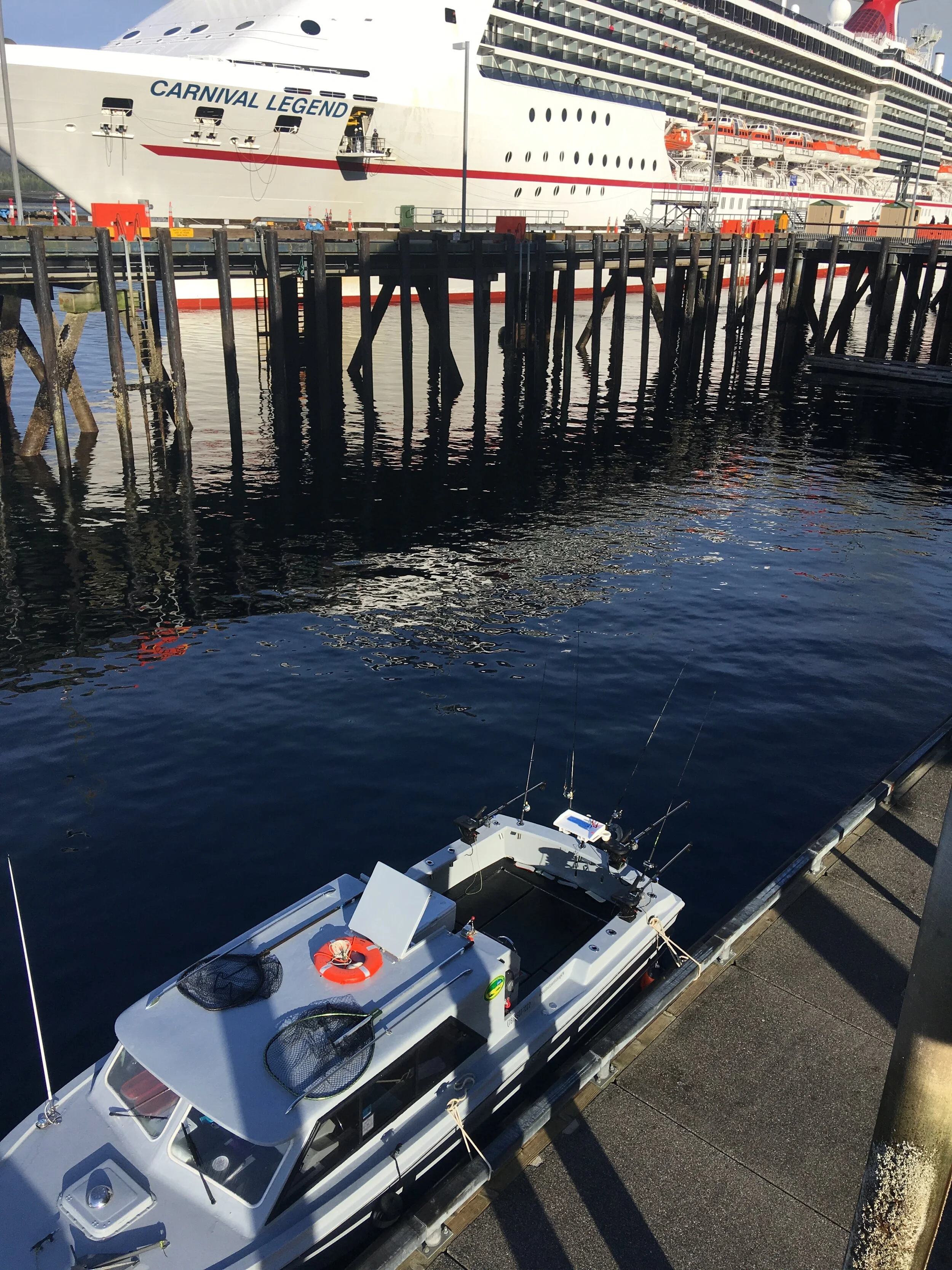 Cruise ship fishing Charters