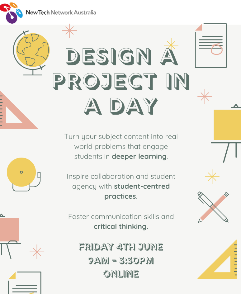 Design a PBL Project in a Day  - New Date Coming Soon