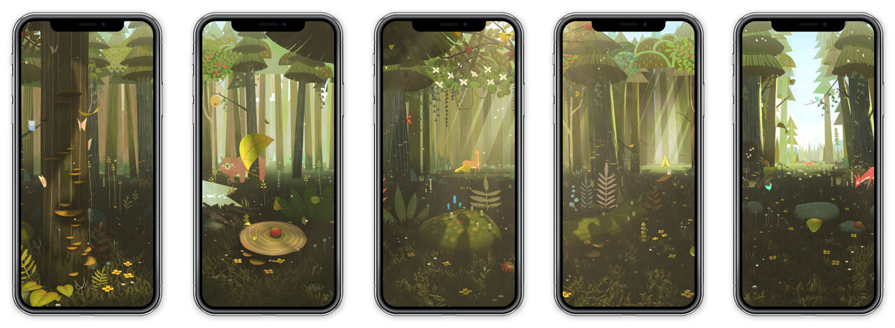 Magical Forest Panorama