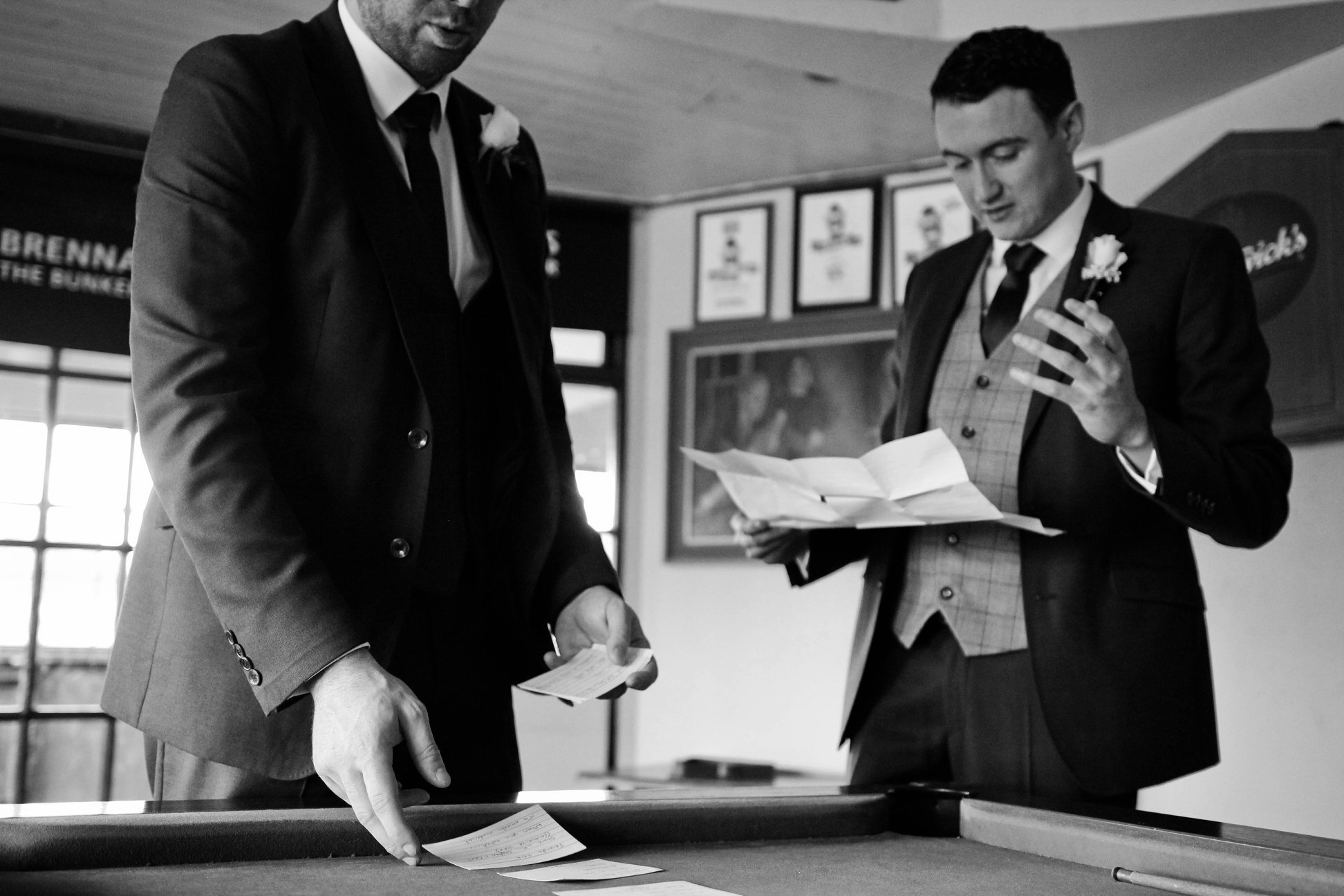 Rehearsing the speeches 