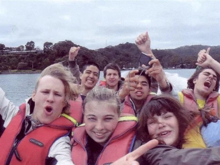 Rotary Exchange students on their Tassie tour