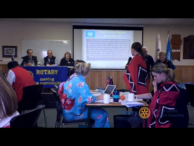 Model United Nations Assembly