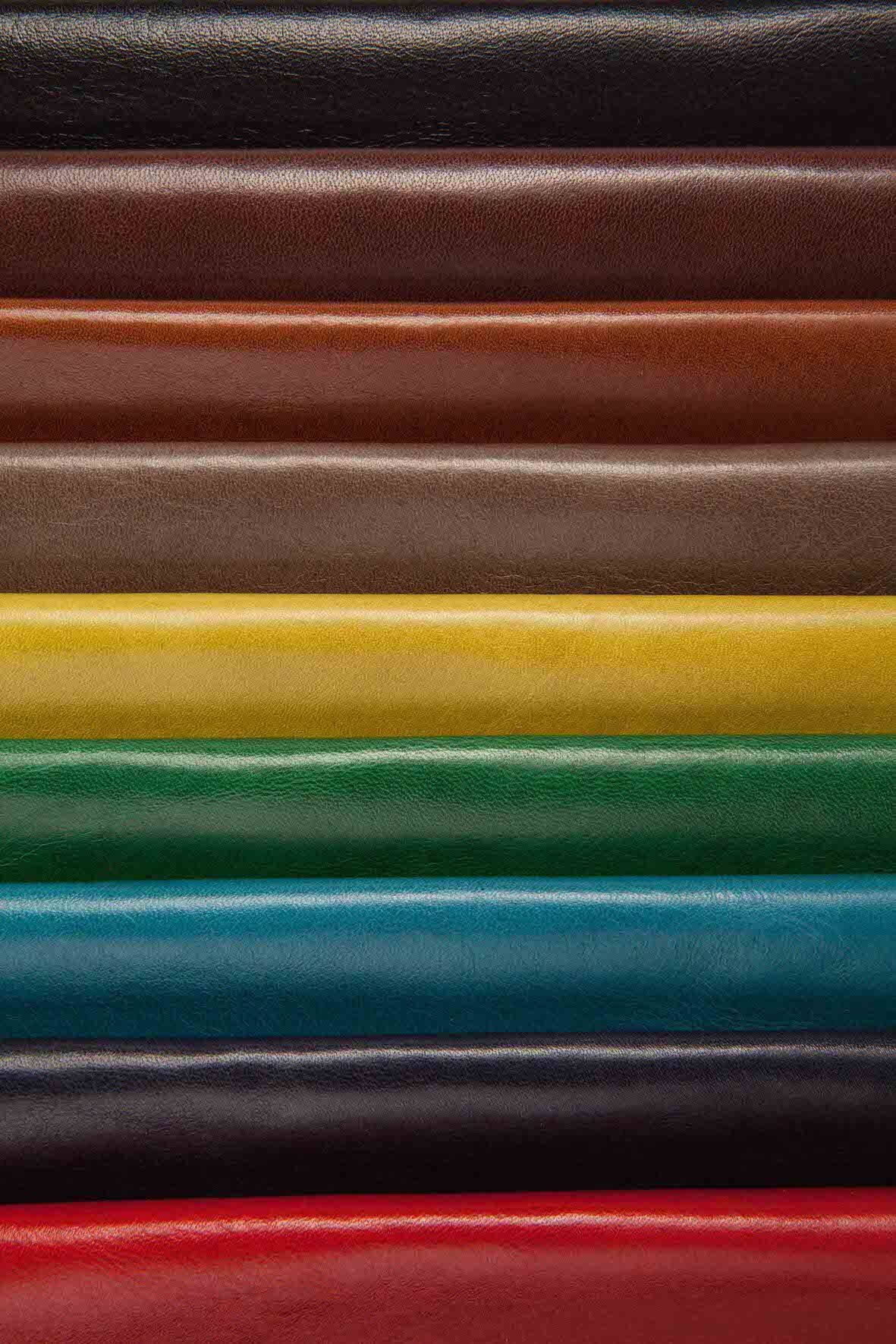 Sustainable leather by Moore & Giles — biofilico wellness real estate