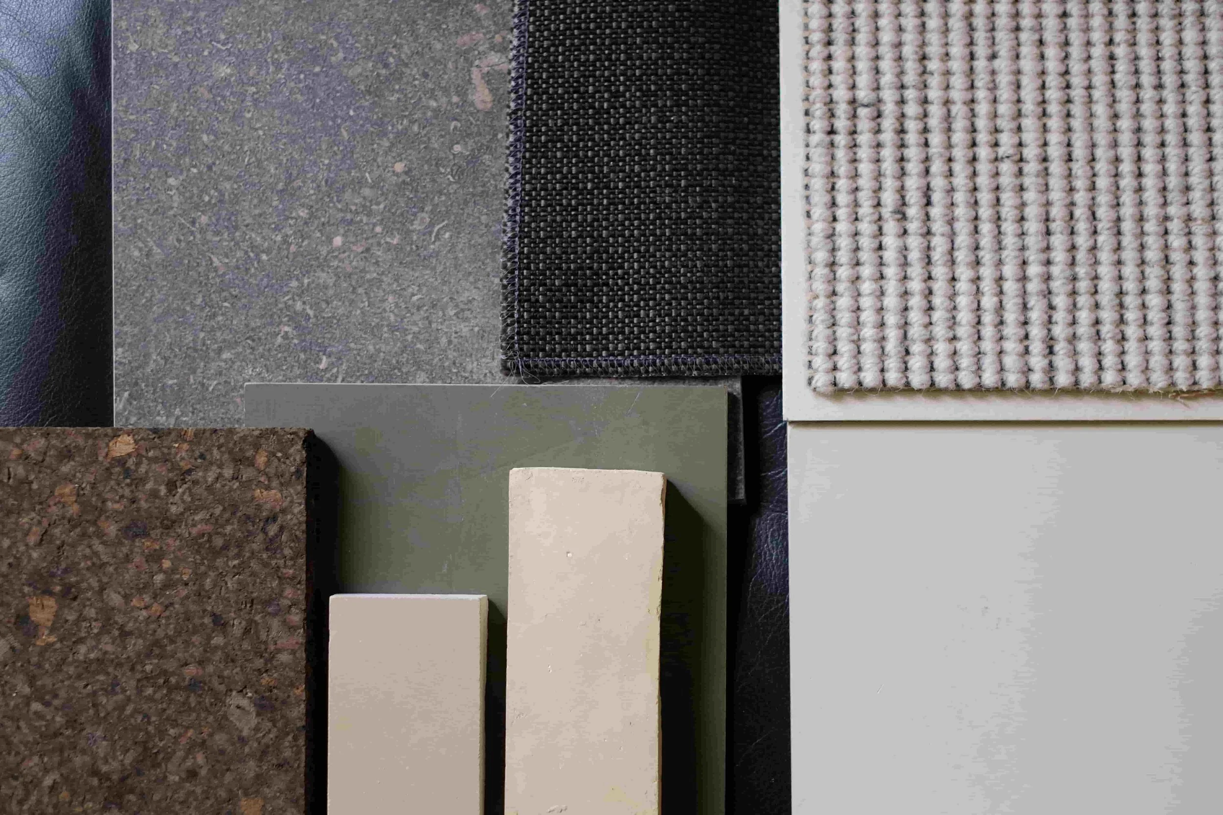Casa Costa, Barcelona, healthy materials board by Biofilico