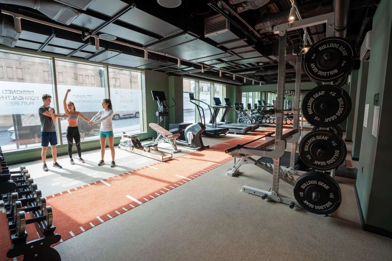 fusion co-living gym, nottingham, uk