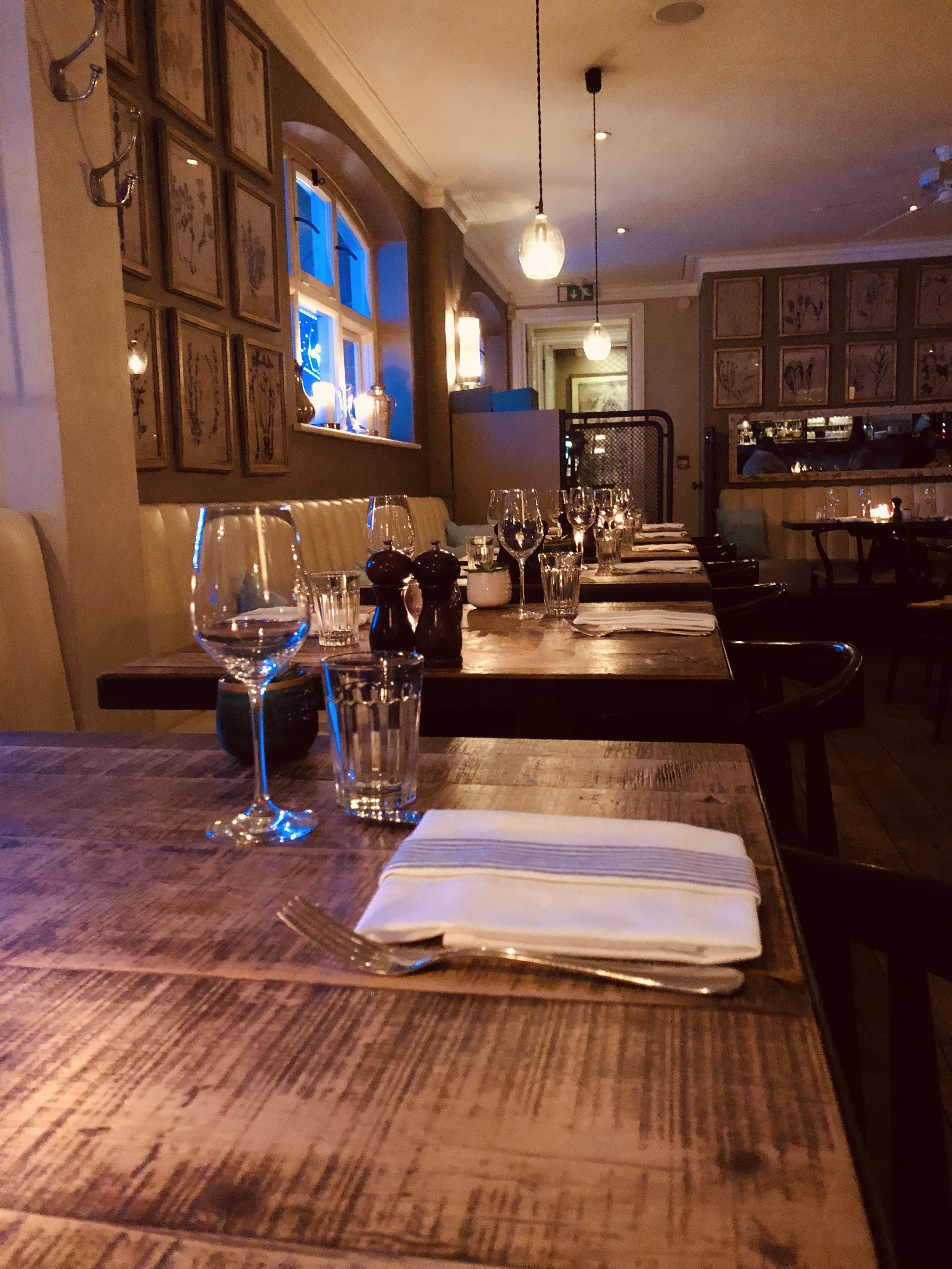 Interior of Mews of Mayfair