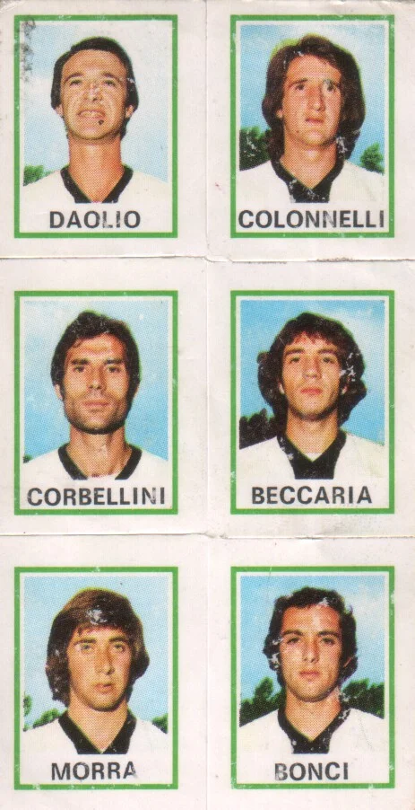 Daolio - Colonnelli - Corbellini - Beccaria - Morra - Bonci