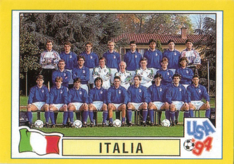 Squadra Nazionale Italiana Usa 94 con Benarrivo