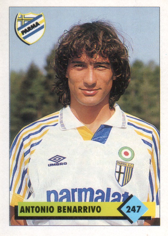 DI CHIARA NEW PANINI CALCIATORI 1992//93-Figurina n.248 PARMA