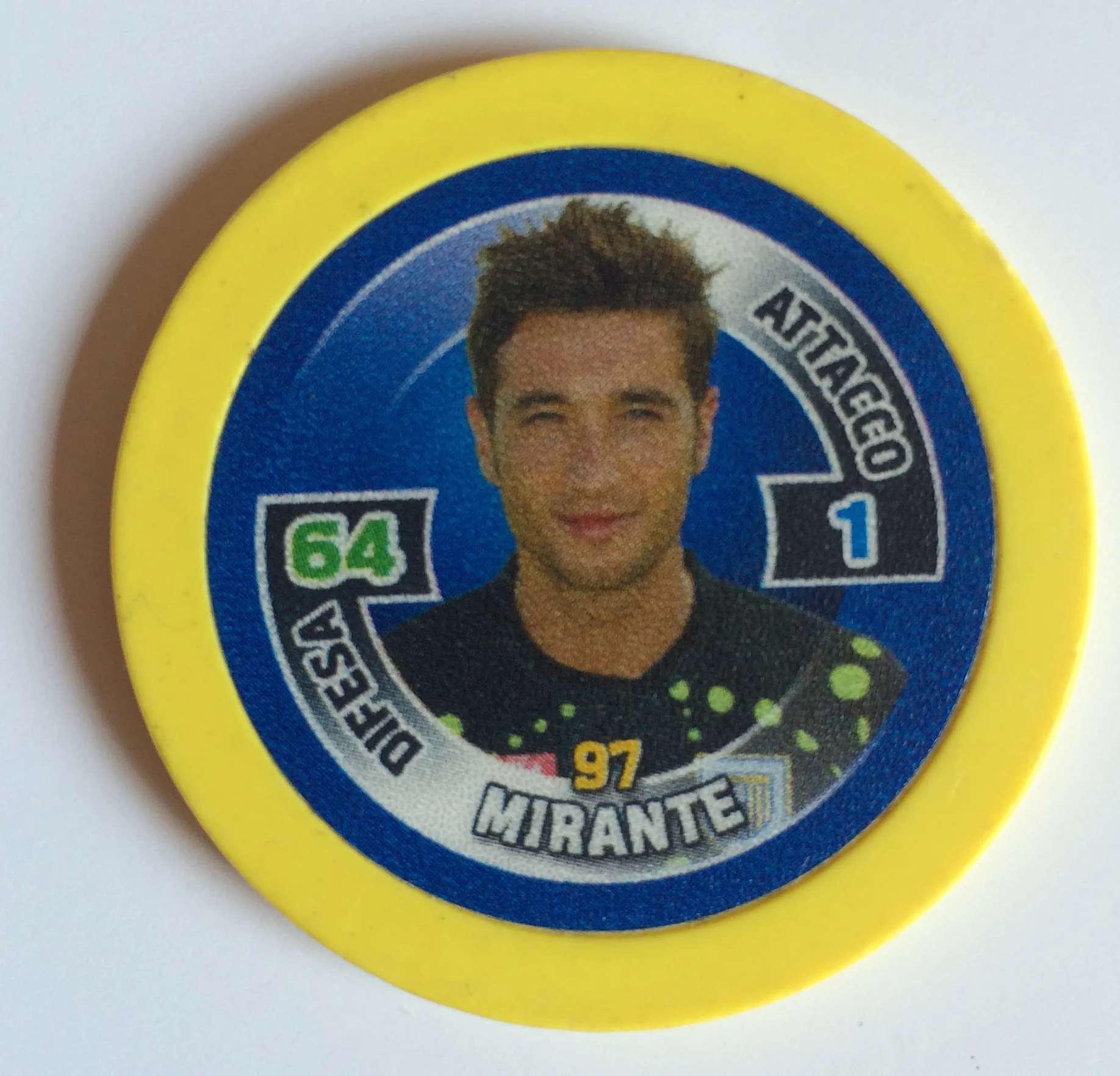 Lotto calcio chipz dischi calciatori topps e tappi a corona calcio
