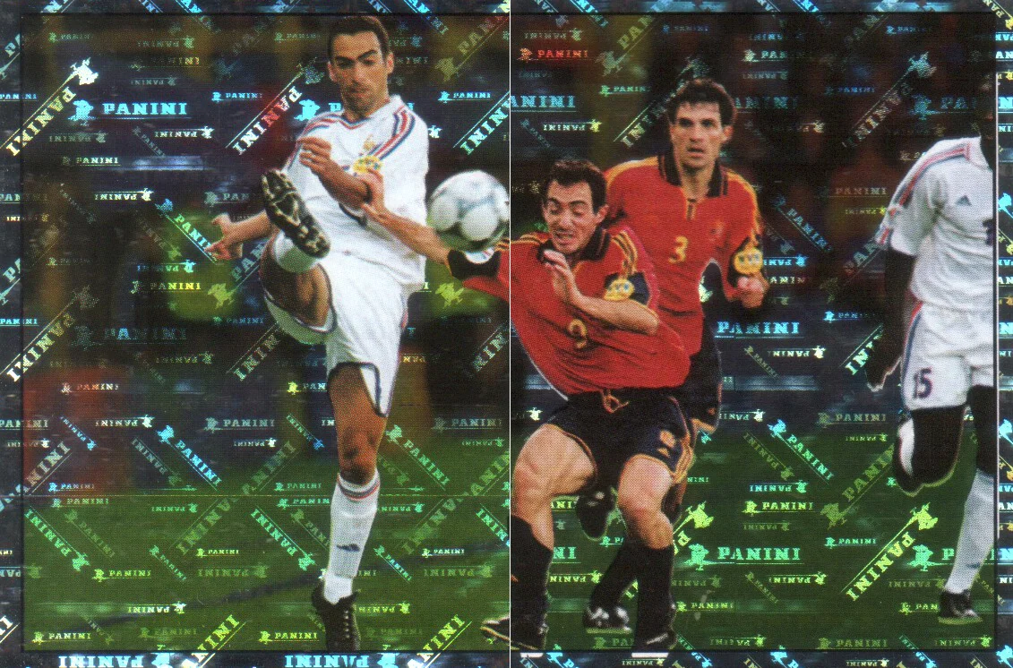 Foot 2001 Championnat de France (FRANCIA) Thuram sulla destra.