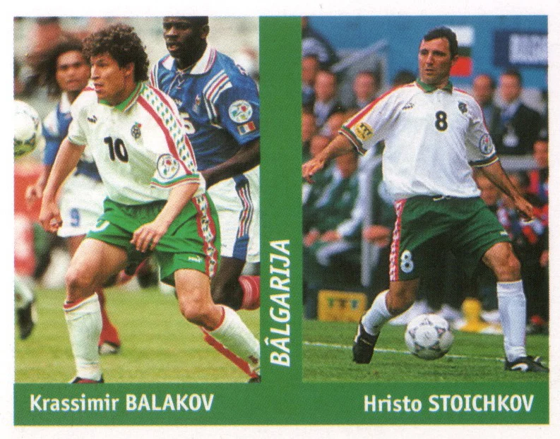 DS France 98 Sulla sinistra Balakov inseguito da Thuram.