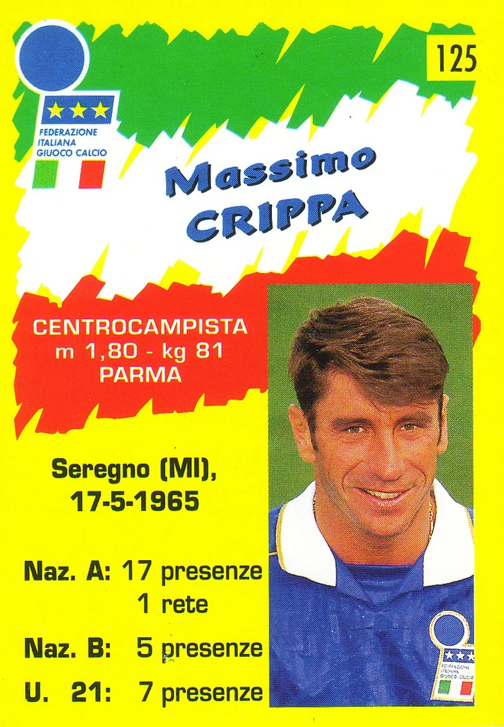 Panini Calcio Cards 1996 